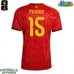 Belgien Thomas Meunier #15 Hemmatröja VM 2026 Kortärmad